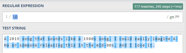 regex örneği