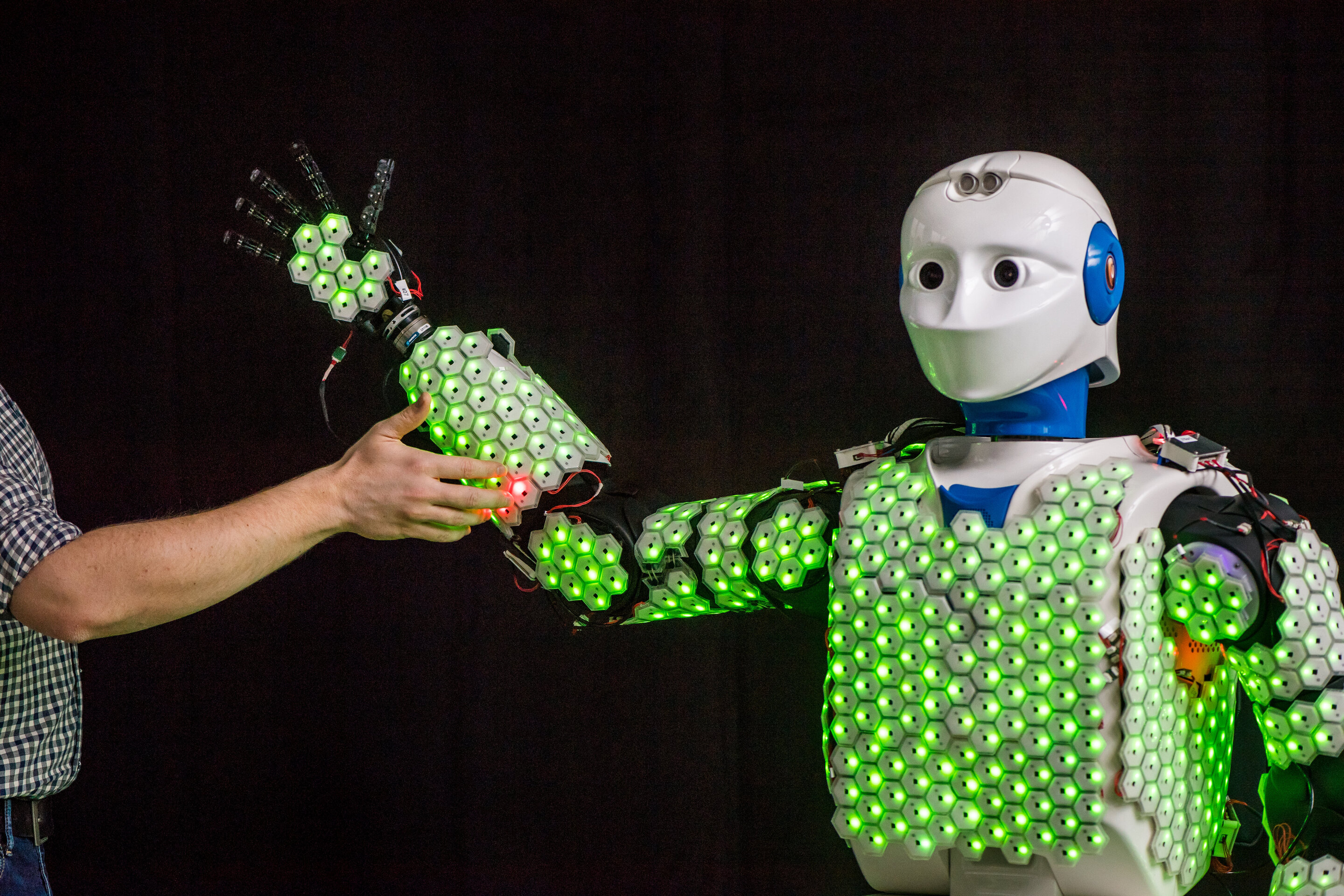 Robotlar için Elektronik Cilt