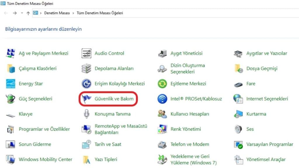 Güvenlik ve Bakım Windows Modules Installer Worker Sorunlarını Çözme Yöntemleri - Guvenlik-ve-Bakim