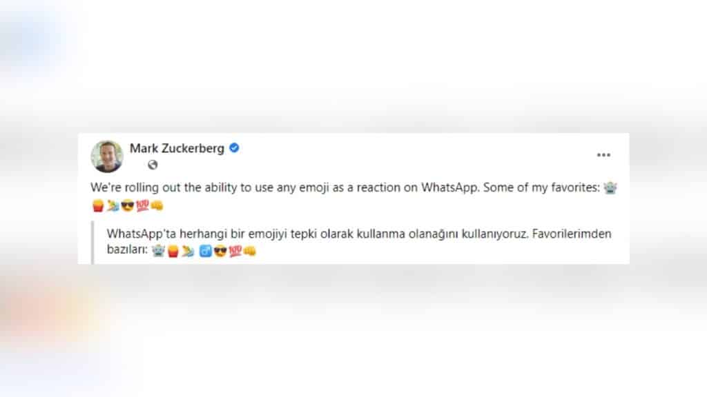 whatsapp emoji mark