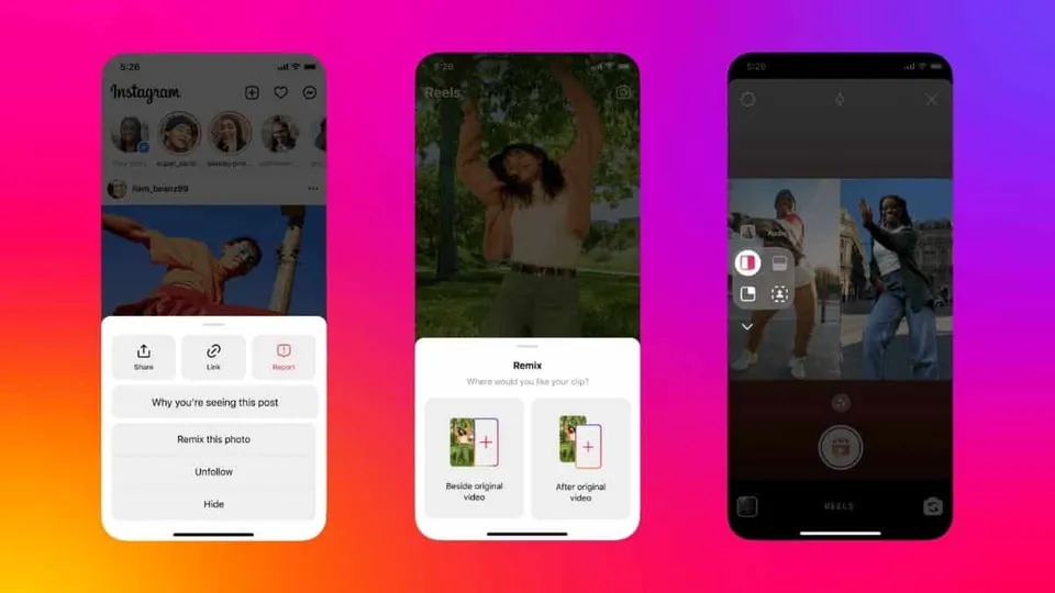 Instagram Reels için Yeni Özellikler Geliştirdi